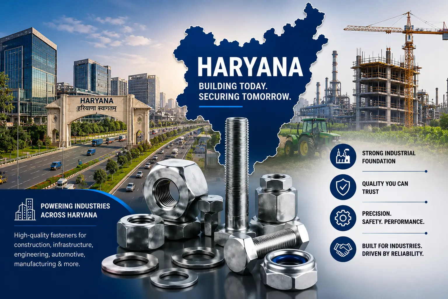 Nut Bolt manufacturer in haryana