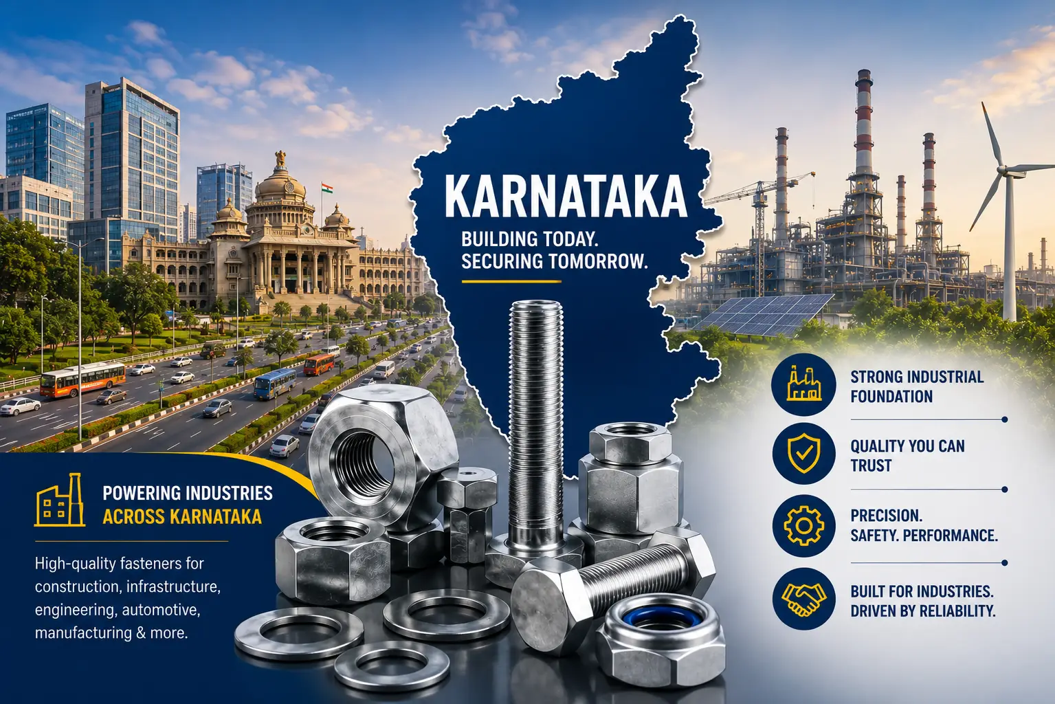 Nut Bolt Manufacturer in Karnataka