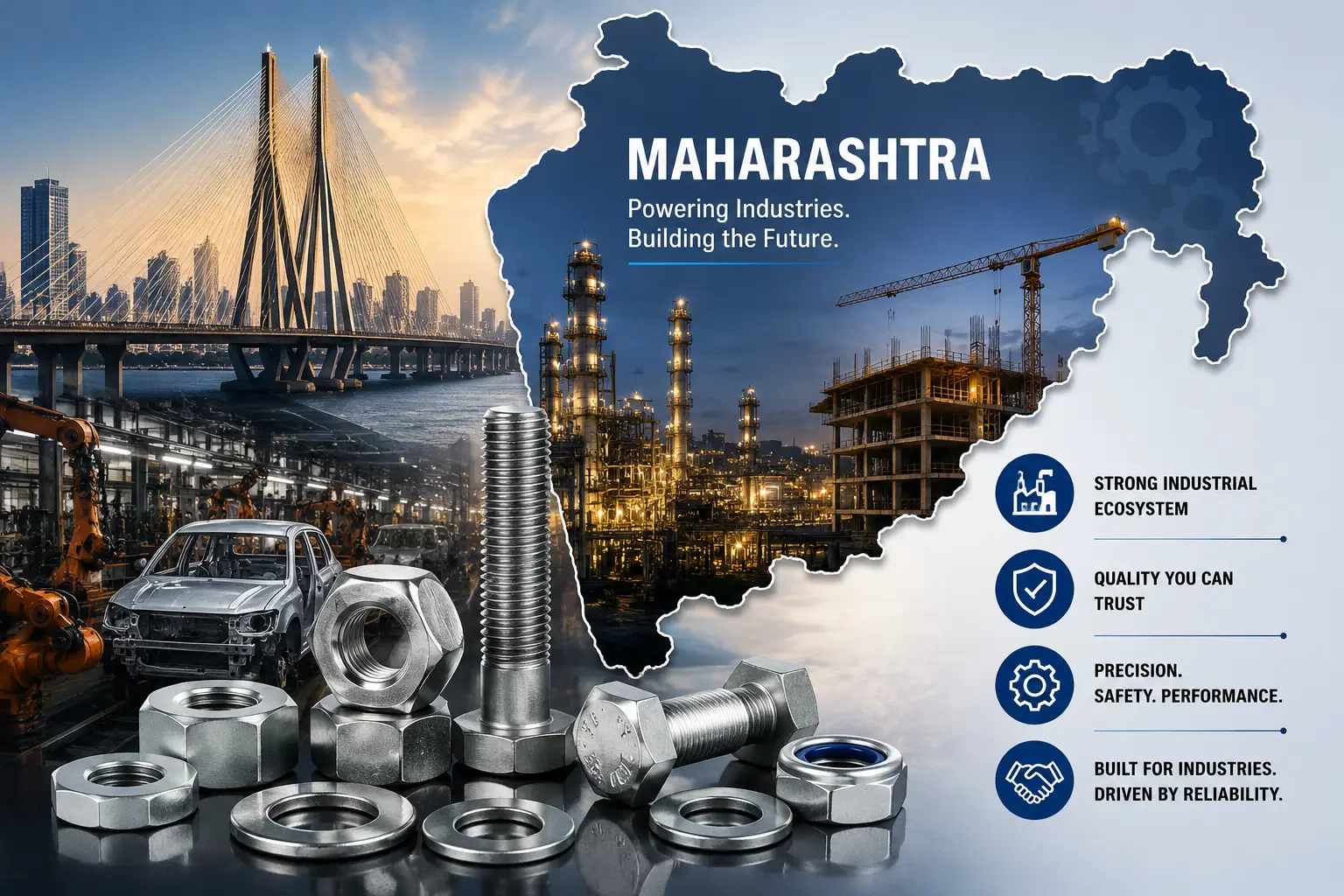 Nut Bolt Manufacturer in Maharashtra